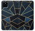 W3479 Navy Blue Graphic Art Hard Case and Leather Flip Case For Google Pixel 5