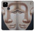 W1255 Buddha Face Hard Case and Leather Flip Case For Google Pixel 4a 5G