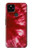 W2480 Tie Dye Red Hard Case and Leather Flip Case For Google Pixel 4a 5G