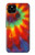 W2985 Colorful Tie Dye Texture Hard Case and Leather Flip Case For Google Pixel 4a 5G