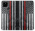 W3687 Firefighter Thin Red Line American Flag Hard Case and Leather Flip Case For Google Pixel 4a 5G