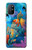 W3227 Underwater World Cartoon Hard Case and Leather Flip Case For OnePlus 8T