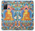 W1256 Buddha Paint Hard Case and Leather Flip Case For Samsung Galaxy S20 FE