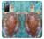 W1424 Sea Turtle Hard Case and Leather Flip Case For Samsung Galaxy S20 FE