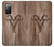 W2183 Goat Wood Graphic Printed Hard Case and Leather Flip Case For Samsung Galaxy S20 FE