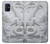 W0386 Dragon Carving Hard Case and Leather Flip Case For Samsung Galaxy M51