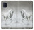 W0932 White Horse Hard Case and Leather Flip Case For Samsung Galaxy M51