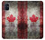 W2490 Canada Maple Leaf Flag Texture Hard Case and Leather Flip Case For Samsung Galaxy M51