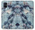 W2689 Blue Marble Texture Graphic Printed Hard Case and Leather Flip Case For Samsung Galaxy M51