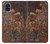 W2714 Rust Steel Texture Graphic Printed Hard Case and Leather Flip Case For Samsung Galaxy M51