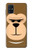 W2721 Cute Grumpy Monkey Cartoon Hard Case and Leather Flip Case For Samsung Galaxy M51