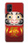 W2839 Japan Daruma Doll Hard Case and Leather Flip Case For Samsung Galaxy M51