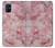 W2843 Pink Marble Texture Hard Case and Leather Flip Case For Samsung Galaxy M51