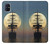 W2897 Pirate Ship Moon Night Hard Case and Leather Flip Case For Samsung Galaxy M51