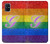 W2899 Rainbow LGBT Gay Pride Flag Hard Case and Leather Flip Case For Samsung Galaxy M51