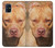 W2903 American Pitbull Dog Hard Case and Leather Flip Case For Samsung Galaxy M51