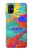 W2942 Brush Stroke Painting Hard Case and Leather Flip Case For Samsung Galaxy M51