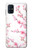 W3707 Pink Cherry Blossom Spring Flower Hard Case and Leather Flip Case For Samsung Galaxy M51