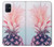 W3711 Pink Pineapple Hard Case and Leather Flip Case For Samsung Galaxy M51