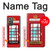 W2059 England British Telephone Box Minimalist Hard Case For Samsung Galaxy Z Fold2 5G