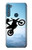 W2675 Extreme Freestyle Motocross Hard Case and Leather Flip Case For Motorola One Fusion+