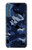 W2959 Navy Blue Camo Camouflage Hard Case and Leather Flip Case For Motorola One Fusion+