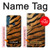 W2962 Tiger Stripes Graphic Printed Hard Case and Leather Flip Case For Motorola One Fusion+