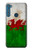 W2976 Wales Football Soccer Flag Hard Case and Leather Flip Case For Motorola One Fusion+