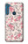 W3095 Vintage Rose Pattern Hard Case and Leather Flip Case For Motorola One Fusion+