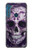W3582 Purple Sugar Skull Hard Case and Leather Flip Case For Motorola One Fusion+