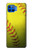 W3031 Yellow Softball Ball Hard Case and Leather Flip Case For Motorola Moto G 5G Plus