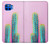 W3673 Cactus Hard Case and Leather Flip Case For Motorola Moto G 5G Plus