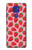 W3719 Strawberry Pattern Hard Case and Leather Flip Case For Motorola Moto G9 Play