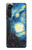 W0582 Van Gogh Starry Nights Hard Case and Leather Flip Case For Motorola Edge