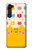 W2442 Cute Cat Cartoon Funny Hard Case and Leather Flip Case For Motorola Edge