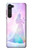 W2992 Princess Pastel Silhouette Hard Case and Leather Flip Case For Motorola Edge