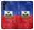 W3022 Haiti Flag Hard Case and Leather Flip Case For Motorola Edge