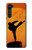 W3024 Kung Fu Karate Fighter Hard Case and Leather Flip Case For Motorola Edge