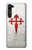 W3200 Order of Santiago Cross of Saint James Hard Case and Leather Flip Case For Motorola Edge