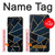 W3479 Navy Blue Graphic Art Hard Case and Leather Flip Case For Motorola Edge