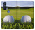 W0068 Golf Hard Case and Leather Flip Case For Motorola Edge+