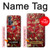 W2414 Red Blossoming Almond Tree Van Gogh Hard Case and Leather Flip Case For Motorola Edge+