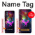 W2486 Rainbow Unicorn Nebula Space Hard Case and Leather Flip Case For Motorola Edge+