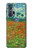 W2681 Field Of Poppies Vincent Van Gogh Hard Case and Leather Flip Case For Motorola Edge+