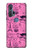 W2885 Paris Pink Hard Case and Leather Flip Case For Motorola Edge+