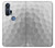 W2960 White Golf Ball Hard Case and Leather Flip Case For Motorola Edge+