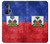 W3022 Haiti Flag Hard Case and Leather Flip Case For Motorola Edge+