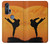 W3024 Kung Fu Karate Fighter Hard Case and Leather Flip Case For Motorola Edge+