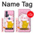 W3025 Pink Maneki Neko Lucky Cat Hard Case and Leather Flip Case For Motorola Edge+