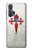 W3200 Order of Santiago Cross of Saint James Hard Case and Leather Flip Case For Motorola Edge+